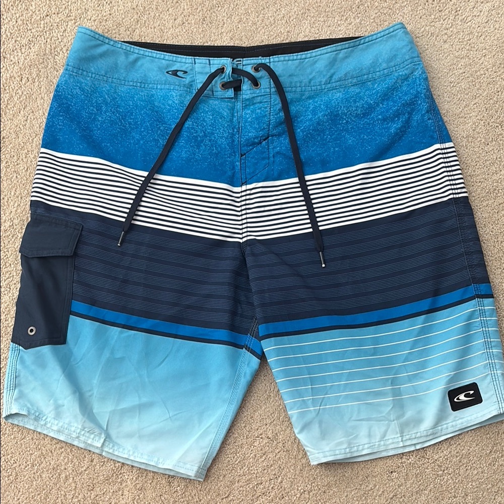 Men’s O’Neill Bathing Suit Swim Trunks Shorts Size 34